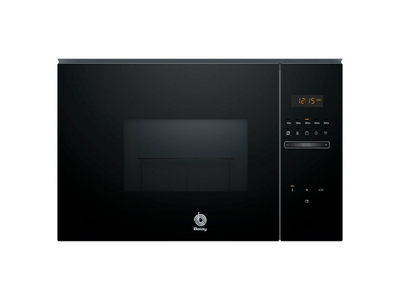 HORNO MICROONDAS INTEGRABLE BALAY 3CG5172N2 20 LITROS CON GRILL NEGRO