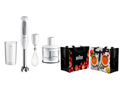 BATIDORA BRAUN MQ50236 + BOLSA RATN XL 1000W