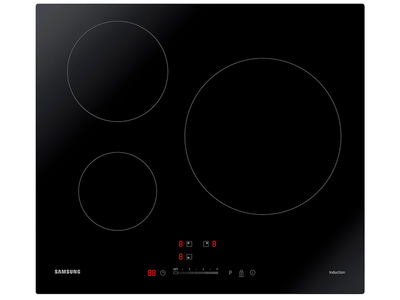 VITROCERAMICA INDUCCION SAMSUNG NZ63M3707AK/UR 3 ZONAS COCCION ANCHO 60 CM